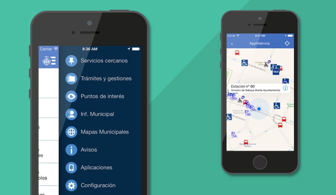 Handige app voor Valencia