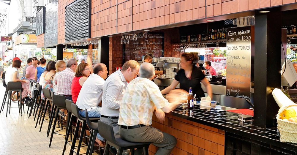 Mercado Central en Central Bar ValenciaNu
