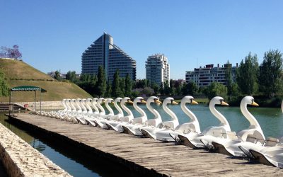 Parque de Cabecera met kinderen